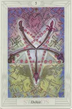 Nederlag tarotkort